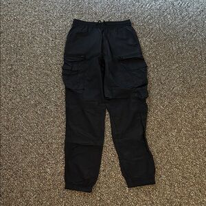 H&M Dark Cargo Rain Pants for Men